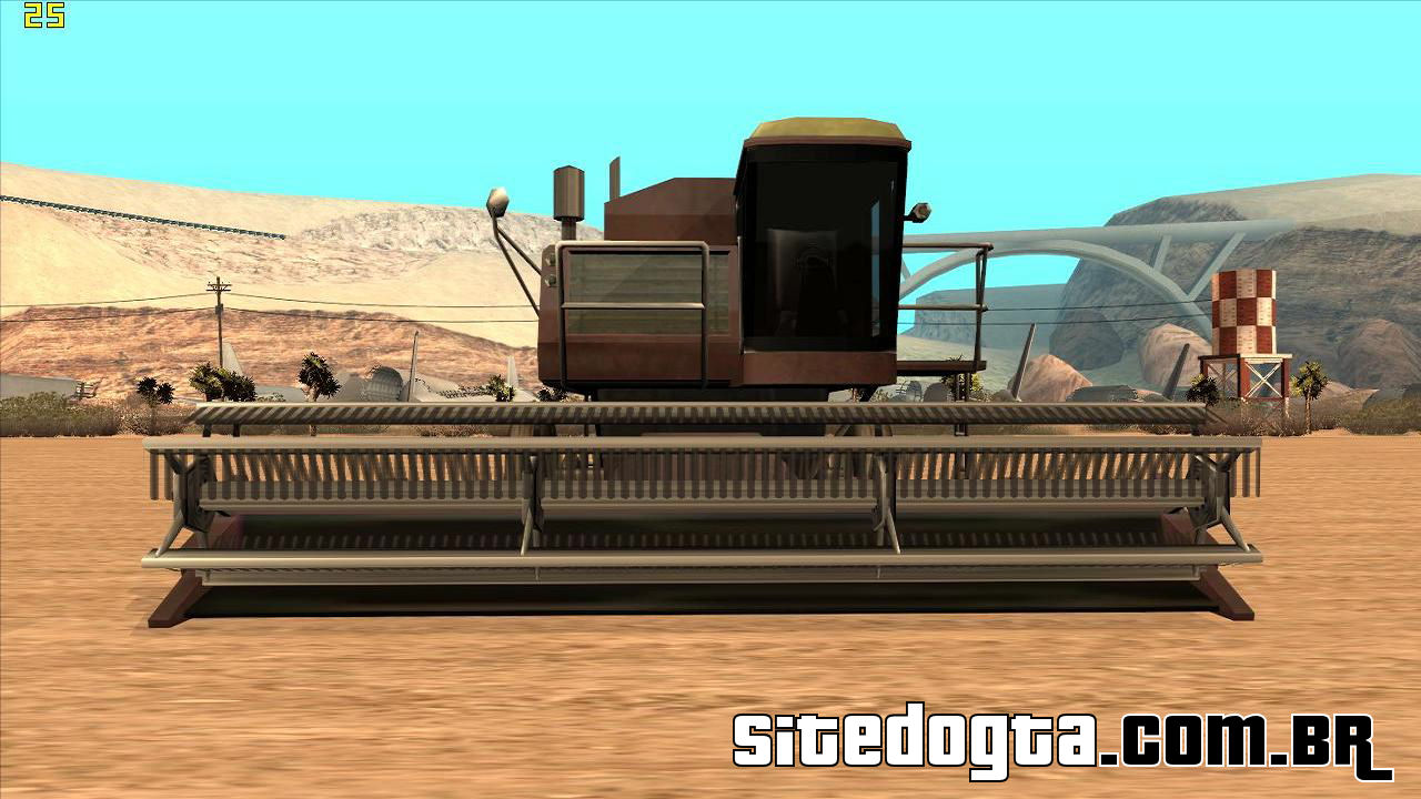Veiculo COMBINE HARVESTER GTA San Andreas Site do GTA
